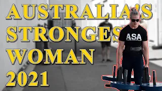 Australia's Strongest Woman (ASA) 2021- Megan Clark