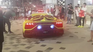 Lamborghini's storm Malaysia kuala Lumpur 🤯😱