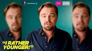 Leonardo Dicaprio Speaks Why He Won't Date Girls Over 25 Years Old