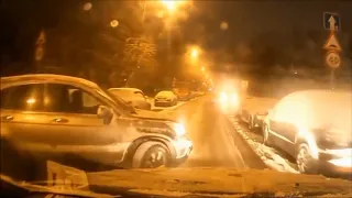 Woman Driver Fails & Accidents Compilation #accident #fail #compilation #crash