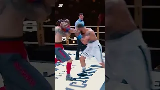 BRUTAL KNOCKOUT🚄 | Vladislav Tuinov vs. Julian Lane🥊 #shorts #boxing #bareknuckle #knockout