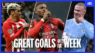 #UCL Great Goals Matchday 4 | Griezmann, Leão, Haaland...