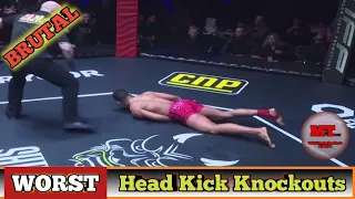 Worst Head Kick Knockouts in MMA History