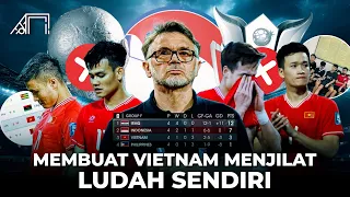 Karma Masalah Dibuat Sendiri Setelah Gembar gembor Paling Kuat di Asia! Kekacauan Timnas Vietnam