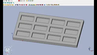 FreeCAD Часть 20. Создаем линейные и прямоугольные массивы двумя способами