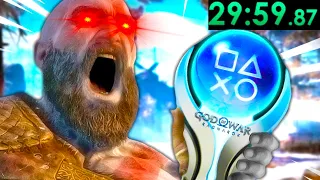 I Speedran The God Of War Ragnarök Platinum Trophy