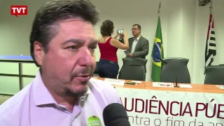 Audiência Pública discute a Reforma da Previdência com a população em SP