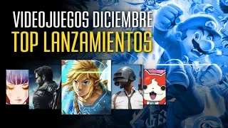 Los mejores videojuegos de diciembre