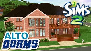 🎓 ALTO HOUSE DORMS || Building Pleasantview || The Sims 2: Speed Build