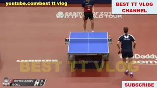 2017 German Open [Final-MS] BOLL Timo vs OVTCHAROV Dimitrij - Highlights