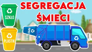 Segregacja śmieci - Recykling odpadów - Śmieciarki - Bajka edukacyjna dla dzieci - Ekologia