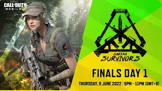 CODM Garena Survivors - Finals Day 1 | Call of Duty®️:Mobile - Garena