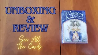 The Wisdom Of Avalon Oracle Cards By Colette Baron-Reid Unboxing Flip Through & Review #unboxing