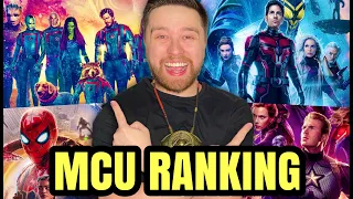 All 32 MCU Movies Ranked! (w/ Guardians of the Galaxy Vol. 3)