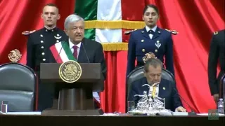 01/12/2018 En vivo la ceremonia de transmisión del Poder Ejecutivo Federal