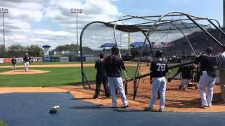 James Kaprielian pitching in Spring Training