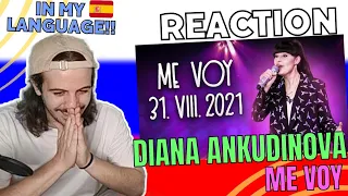 Reaction 🇷🇺 Diana Ankudinova - Me Voy (🇪🇦 Spanish Song) (SUBTITLED) En Español🥰