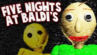 WHO IS GOLDEN BALDI?! | Five Nights At Baldi's (Baldi's Basics Fan Game)