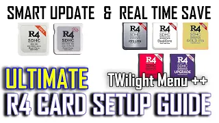 The Ultimate R4 Card Setup Guide TWiLight Menu++
