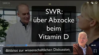 SWR über ABZOCKE beim Vitamin D