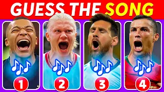 Guess PLAYER by His Song...! 🏅🎵⚽ Ronaldo Song, Neymar Song, Messi Song, Mbappe Song