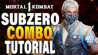 Mortal Kombat 1 SUBZERO Combos - Mortal Kombat 1 SUBZERO Combo Tutorial