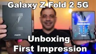 Retail Samsung Galaxy Z Fold 2 Unboxing &  Impressions with Fold & Microsoft Duo & Flip