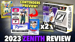 3 CLASSIC SETS IN 1! 😮🔥 2023 Panini Zenith Football FOTL Hobby Box Review