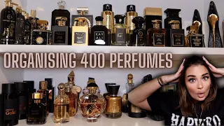 PERFUME COLLECTION 2024 & PERFUME ROOM TOUR: ORGANISE & CLEAN WITH ME! | Paulina Schar