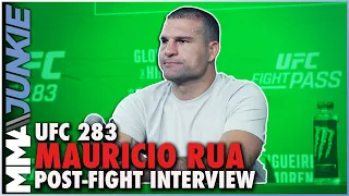 Mauricio 'Shogun' Rua Feels 'Relieved And Fulfilled' After Loss In UFC 283 Retirement Fight