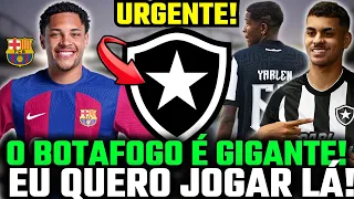 🚨URGENTE! FOI CONFIRMADO! REFORÇO DE PESO! E + ÚLTIMAS NOTÍCIAS DO BOTAFOGO!