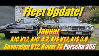 OK what has been happening with TJM? Full update of my fleet of Jaguar cars.
