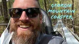 Georgia Mountain Coaster in Helen GA - 4k Video