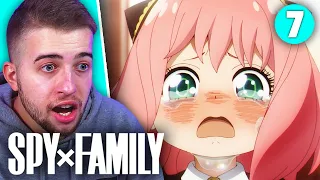 ANYA IS SAVING THE WORLD!! Spy x Family Episode 7 Reaction!!