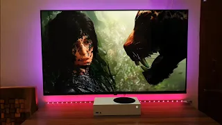 Shadow of Tomb Raider Gameplay Xbox Series S (4K HDR Upscaling)