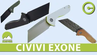The Newest (And Smallest) Reverse Tanto From Civivi is Here! - The Civivi Exone Folding Knife