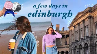 a few days in edinburgh 🌼 sun, self-care and ceramics!