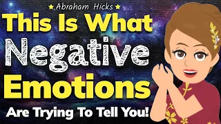 What Your Emotions Are Trying to Tell You! 🧭🛣️ Abraham Hicks 2024