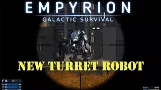 New Turret Robot | War Vs Alien Zirax from Troop Transport On Omicron | Empyrion Alpha 6