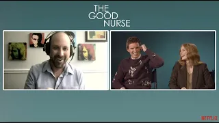 Jessica Chastain and Eddie Redmayne Interview - The Good Nurse