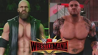 WWE WrestleMania 35: Triple H vs. Batista (No Holds Barred Match)