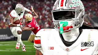 WEARING SKI MASK In National Championship | NCAA Football 24 (PC Mods)