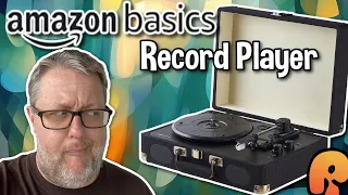 Amazon Basics Record Player - Unboxing & Review! #vinyl #amazon #turntable