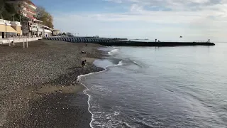 30.11.18 Погода в Сочи в ноябре. Смотри на Чёрное море каждый день.