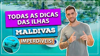 ☑️ Todas as dicas das ILHAS MALDIVAS! Não viaje sem ver! Onde ficar, ilhas, hotéis, chalés, praias..