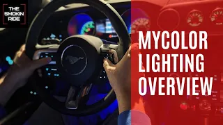 2022 FORD MUSTANG GT MYCOLOR LIGHTING OVERVIEW #ford #mustang