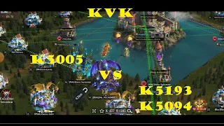 Part 3/4 KvK K5005 Diesel team vs K5193 Vechen95 and Anakin K5094 | King of Avalon