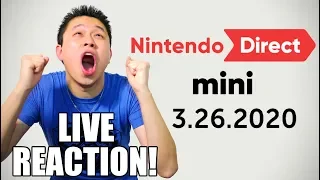 REACTION! Nintendo Direct Mini 3.26.2020