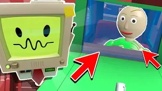 AUTO MECHANIC SUMMONS BALDI AND FIXES HIS CAR | Job Simulator VR (Let's Play/HTC Vive Gameplay)