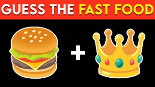 Guess The Fast Food Place by Emoji | Emoji Quiz 2023